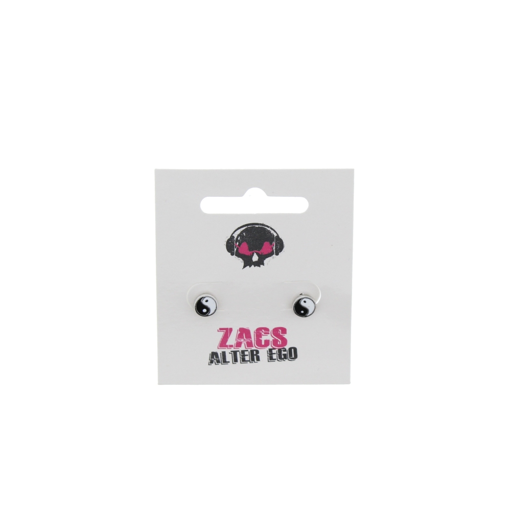Zac's Alter Ego - Yin Yang Stud oorbellen - Multicolours